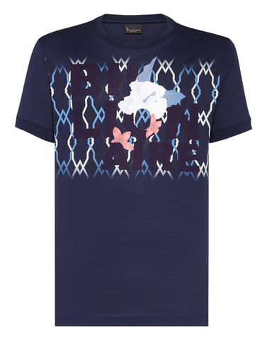 T-Shirt Round Neck Palms