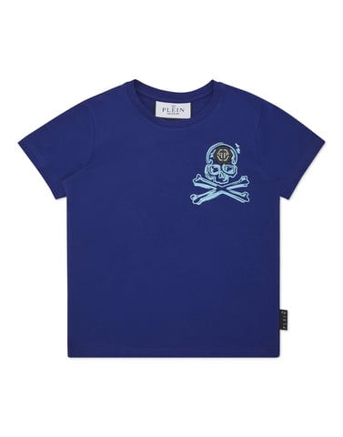 T-Shirt Round Neck Ss Skull
