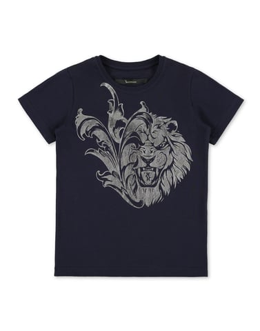 T-Shirt Round Neck Ss Lion
