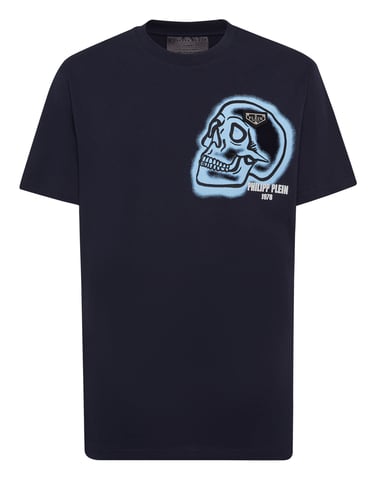 T-Shirt Round Neck Ss Skull