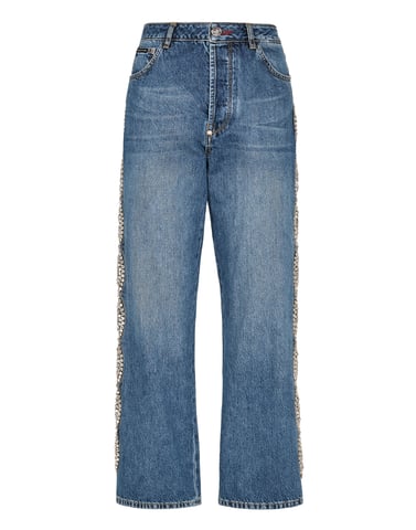 Denim Trousers Loose Fit