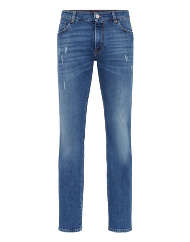 Jeans Straight Cut Statement