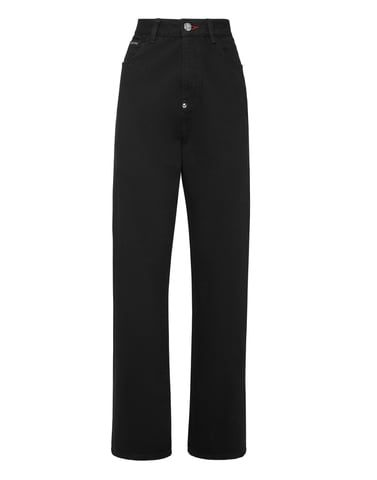 Denim Trousers Loose Fit Iconic Plein