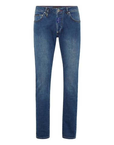 Jeans Straight Cut Hexagon