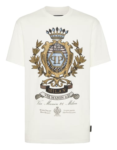 T-Shirt Ronde Hals Ss Crest