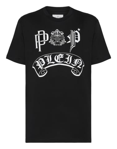 T-Shirt Round Neck Gothic Plein