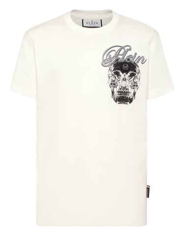 T-Shirt Round Neck Ss Skull