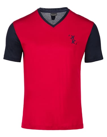 T-Shirt V-Neck Double B