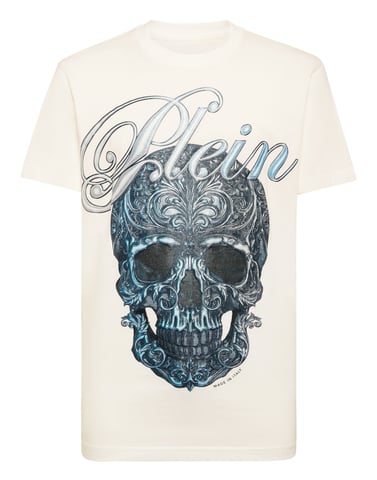 T-Shirt Round Neck Ss Skull