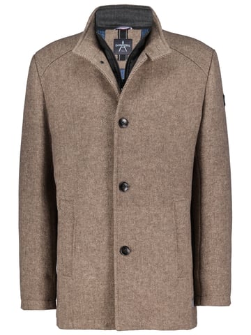 Wooddown wool coat - Antilope