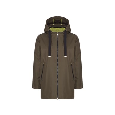 Herno Ruffled Flared Coat