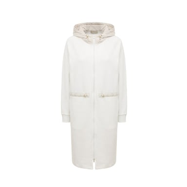 Herno Long Hooded Zip Coat