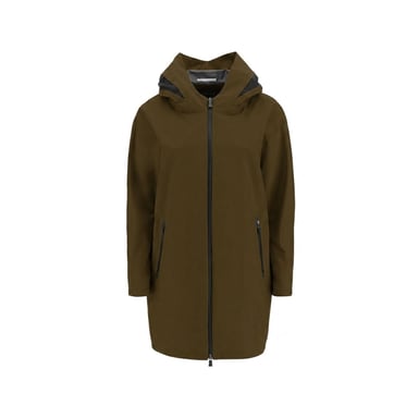 Herno Hooded Zipped Coat