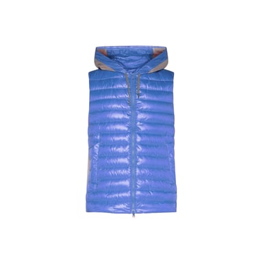 Herno Hooded Padded Zip-Up Vest Jacket