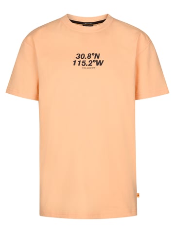 Petrol Industries - Printed Jersey T-Shirt Roca Boys -  Orange
