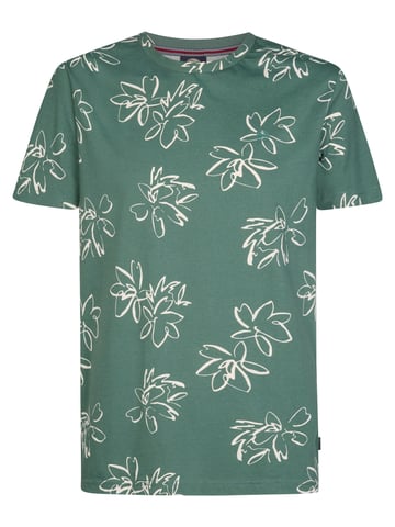 Petrol Industries - All-over Print T-shirt Grafito Men - Green