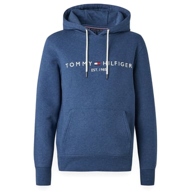 Tommy Hilfiger Hoodies Logo Hoodie Blue