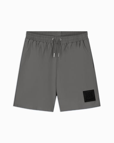 Black Bananas Anagram Plate Swimshorts, Grey