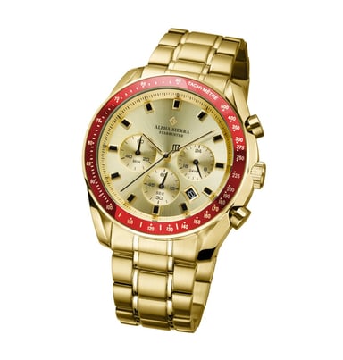 Alpha Sierra Horloge Starbuster Gold