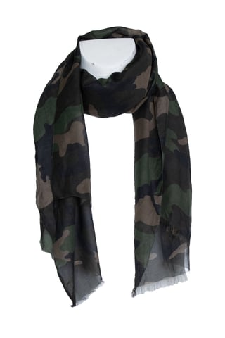 Valentino Garavani, camouflage printed scarf