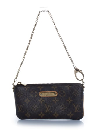 Louis Vuitton, Milla pochette in monogram canvas