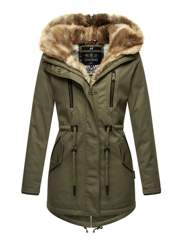 Navahoo Women’s Winter Jacket Diamond – Warm, Elegant & Faux Fur Lined