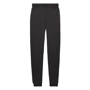 Fruit of the Loom Joggingbroek Kinderen/Kinderen Klassiek Elastisch Manchet (Zwart)