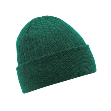 Beechfield Unisex Adult Thinsulate Beanie (Bottle Green)