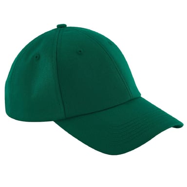 Beechfield Unisex Authentieke 6 Paneel Honkbalpet (Fles groen)