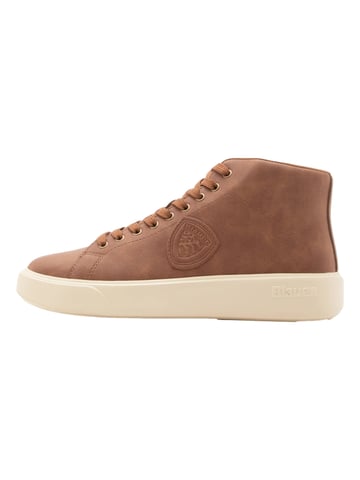 Blauer Sneaker