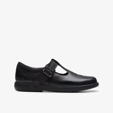 Jazzy Tap K. Black Leather Schoenen