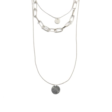 Luxenter Rhodium-plated necklace - Hanoi