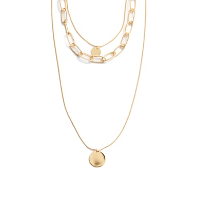 Luxenter 18k yellow gold-plated necklace - Hanoi