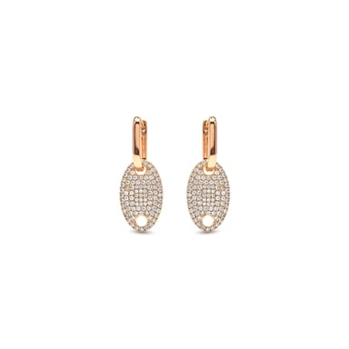 Luxenter Brilliant-cut Zirconia Earrings with 18k yellow gold finish - Krero