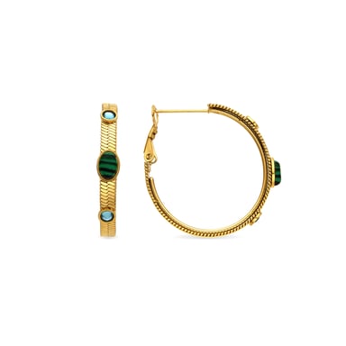 Luxenter Seaicéid mhalaicít órphlátáilte 18k - Reus
