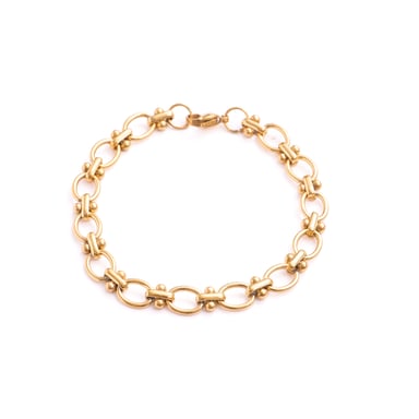 Luxenter 18k yellow gold finish bracelet - Balil