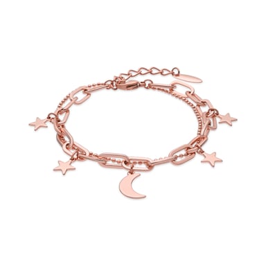 Luxenter bracelet finished in 18k rose gold - Darkle