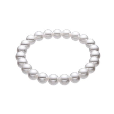 Luxenter White Pearl Bracelet with 18k Gold Finish - Anrae