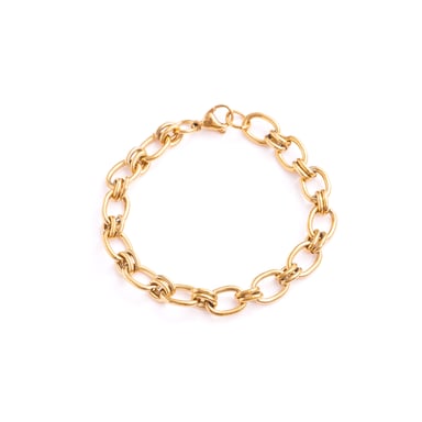 Luxenter 18k yellow gold finish bracelet - Hataj
