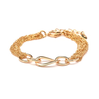 Luxenter Brilliant Zirconia Bracelet with 18k yellow gold finish - Hidvis