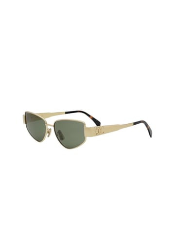 Celine Zonnebril Goud/Groen