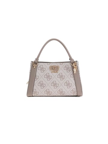 Guess Schoudertas Donker Taupe Logo