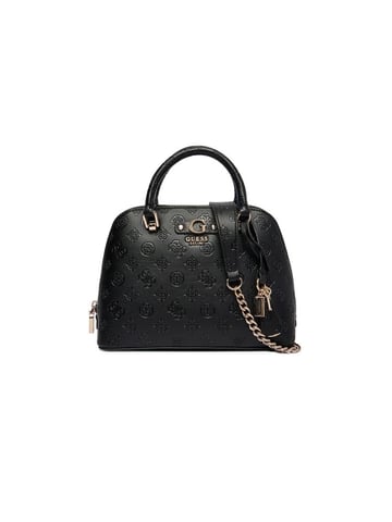 Guess Satchel Bag Black Logo