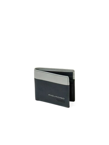 Piquadro Wallet Grey Black