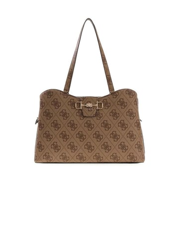 Guess Tote Bag Latte Logo