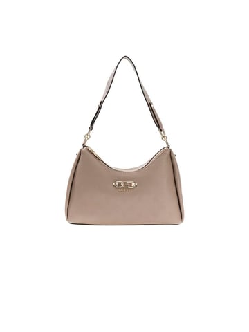 Guess Shoulder Bag Dark Taupe Logo