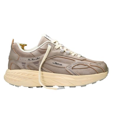 Mercer Amsterdam Sneakers The Re-Run Max Perforated Brown