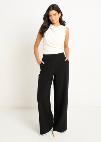 Zwarte Broek Met Wijde Pijpen