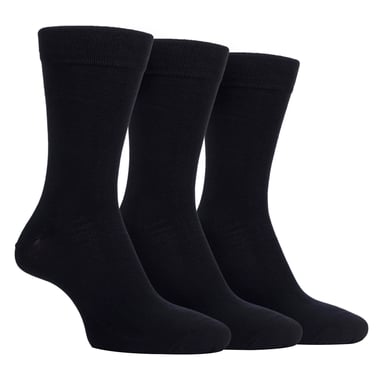 3-Pack Heren Bamboe Kousen Zachte Ademend Sokken