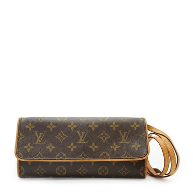 Louis Vuitton Cloth Crossbody Bag Twin